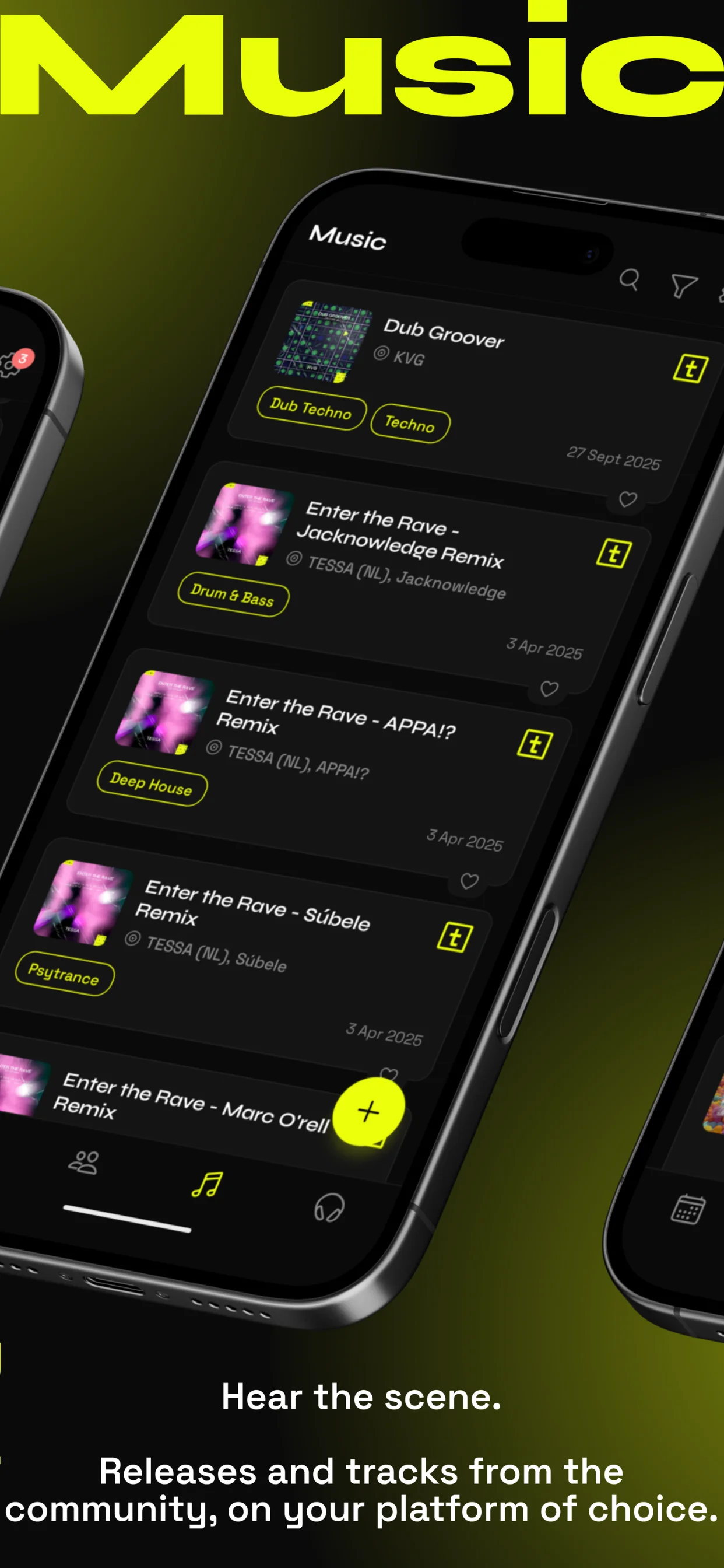 Tijdverdrijf app: share music